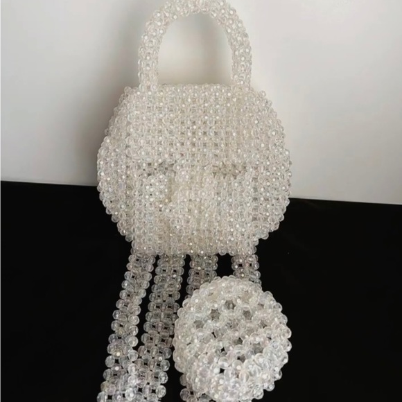 Backpack beaded bag - Picture 5 of 5